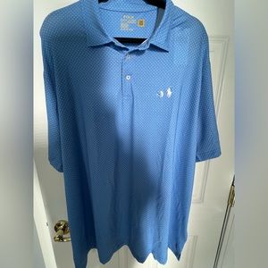 NWT-Polo Ralph Lauren patterned performance polo